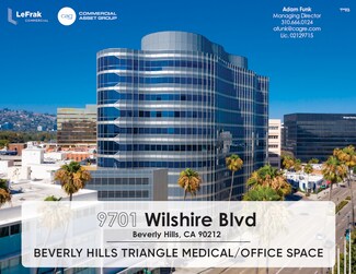 Plus de détails pour 9701 Wilshire Blvd, Beverly Hills, CA - Médical à louer