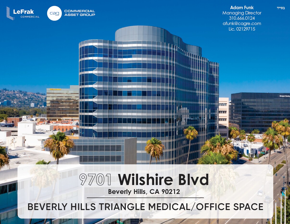 9701 Wilshire Blvd, Beverly Hills, CA à louer Photo principale– Image 1 sur 5