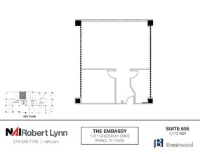 1431 Greenway Dr, Irving, TX à louer Plan d’étage– Image 1 sur 2
