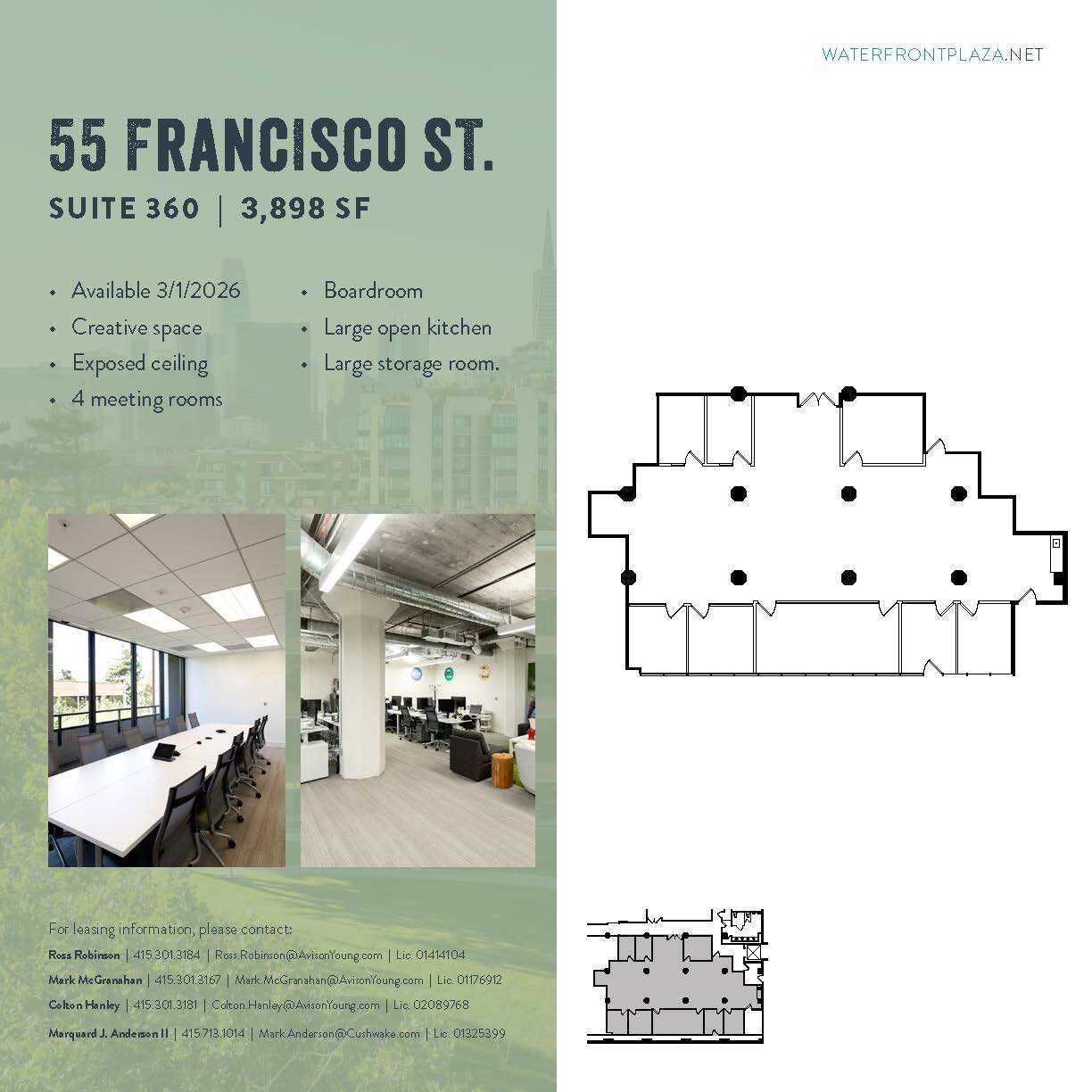 1700 Montgomery St, San Francisco, CA à louer Photo intérieure– Image 1 sur 1