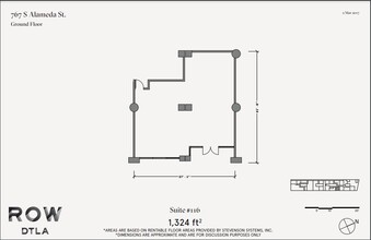 777 S Alameda St, Los Angeles, CA à louer Plan d’étage– Image 2 sur 2