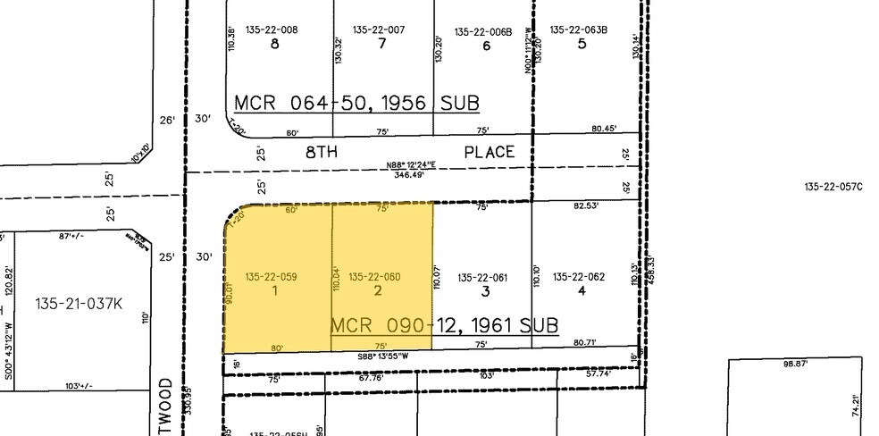 947-959 W 8th Pl, Mesa, AZ à vendre - Plan cadastral – Image 2 sur 24