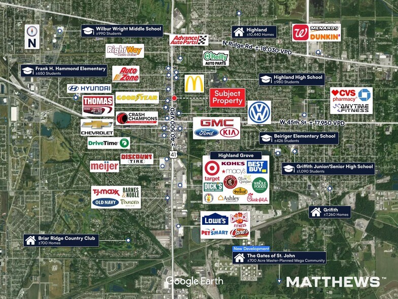 9407-9411 Indianapolis Blvd, Highland, IN à vendre - Photo de l’immeuble – Image 3 sur 4