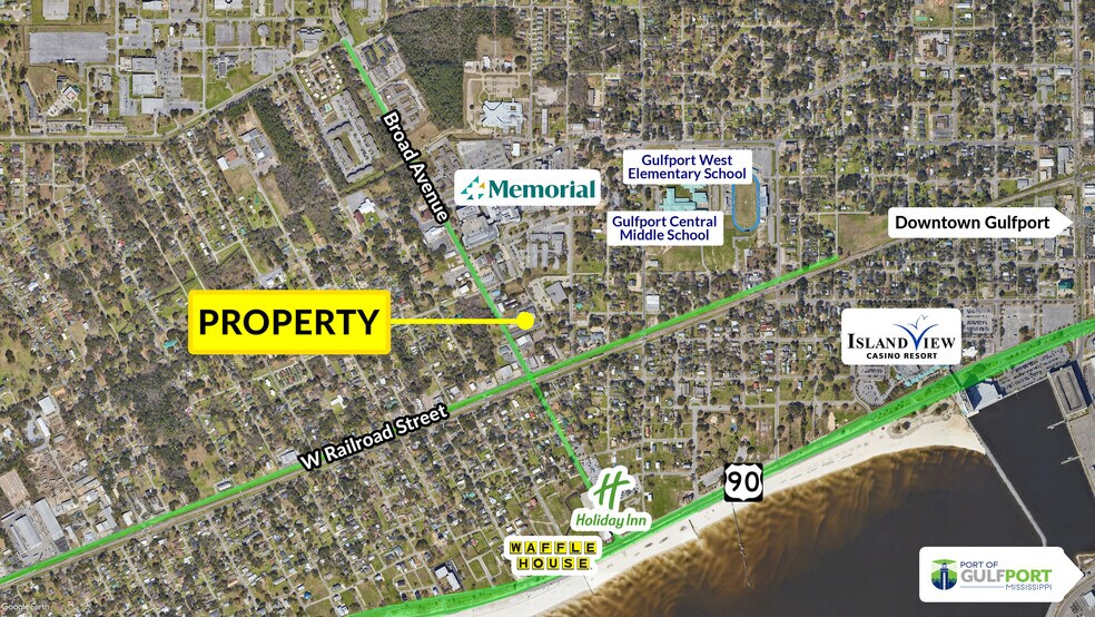 1110 Broad Ave, Gulfport, MS à louer - Photo de l’immeuble – Image 2 sur 4