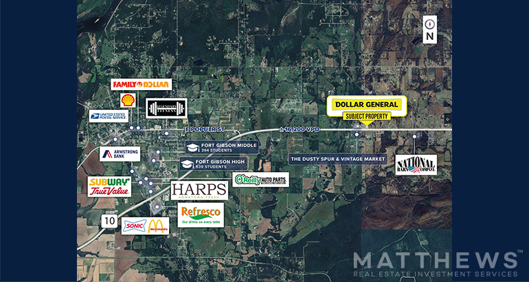 100 N 4 Mile Rd, Fort Gibson, OK à vendre - Photo de l’immeuble – Image 3 sur 3
