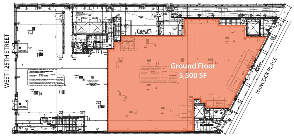 362 W 125th St, New York, NY à louer - Plan d’étage – Image 2 sur 8