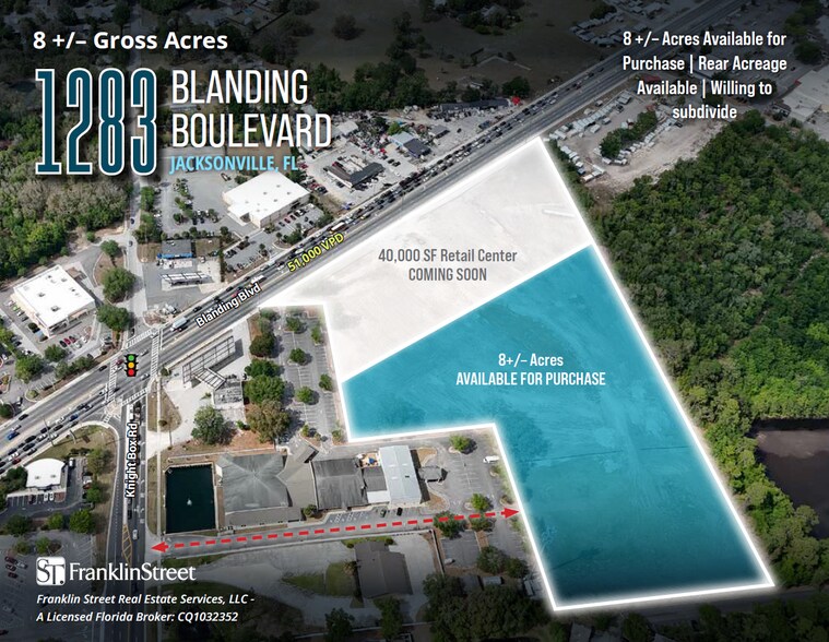 1283 Blanding Blvd, Orange Park, FL à vendre - Photo de l’immeuble – Image 1 sur 5