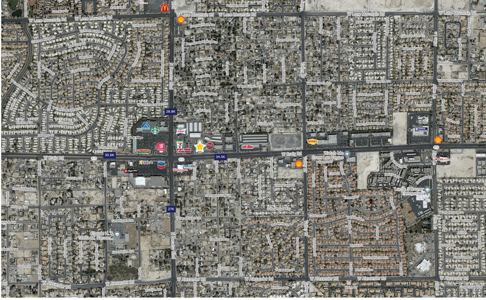 Craig and Decatur, North Las Vegas, NV à vendre - Aérien – Image 2 sur 3