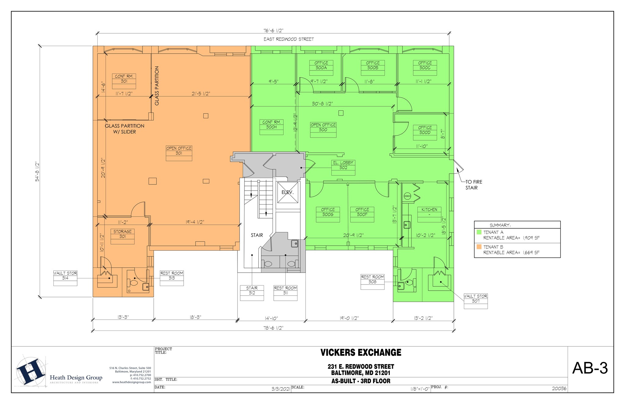 225-231 E Redwood St, Baltimore, MD à louer Plan de site– Image 1 sur 1