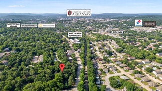 Plus de détails pour 1624 N Gregg Ave, Fayetteville, AR - Terrain à vendre