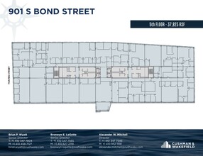 100 International Dr, Baltimore, MD à louer Plan d’étage– Image 1 sur 1