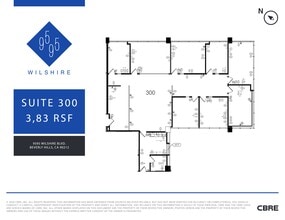 9595 Wilshire Blvd, Beverly Hills, CA à louer Plan de site– Image 1 sur 1