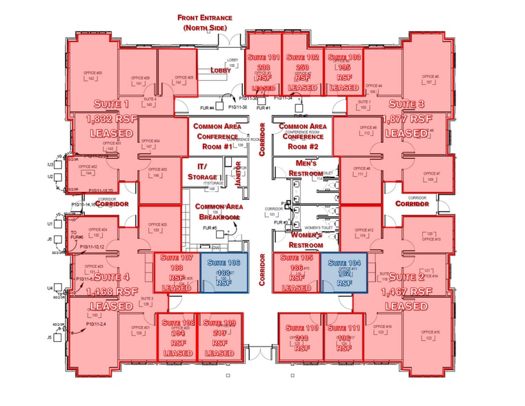 410 Enterprise Dr, Oxford, MS à louer - Plan d’étage – Image 2 sur 7