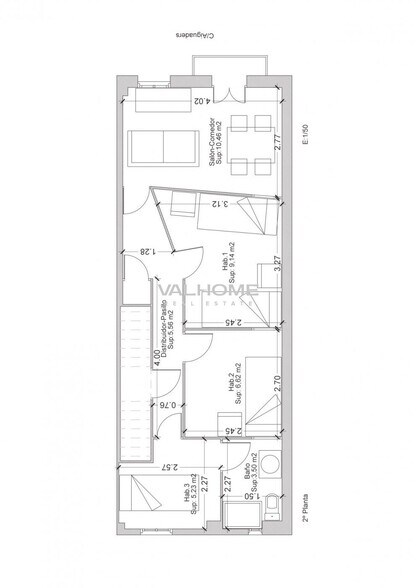 Immeuble residentiel dans Manresa, Barcelona à vendre - Plan d’étage type – Image 3 sur 4