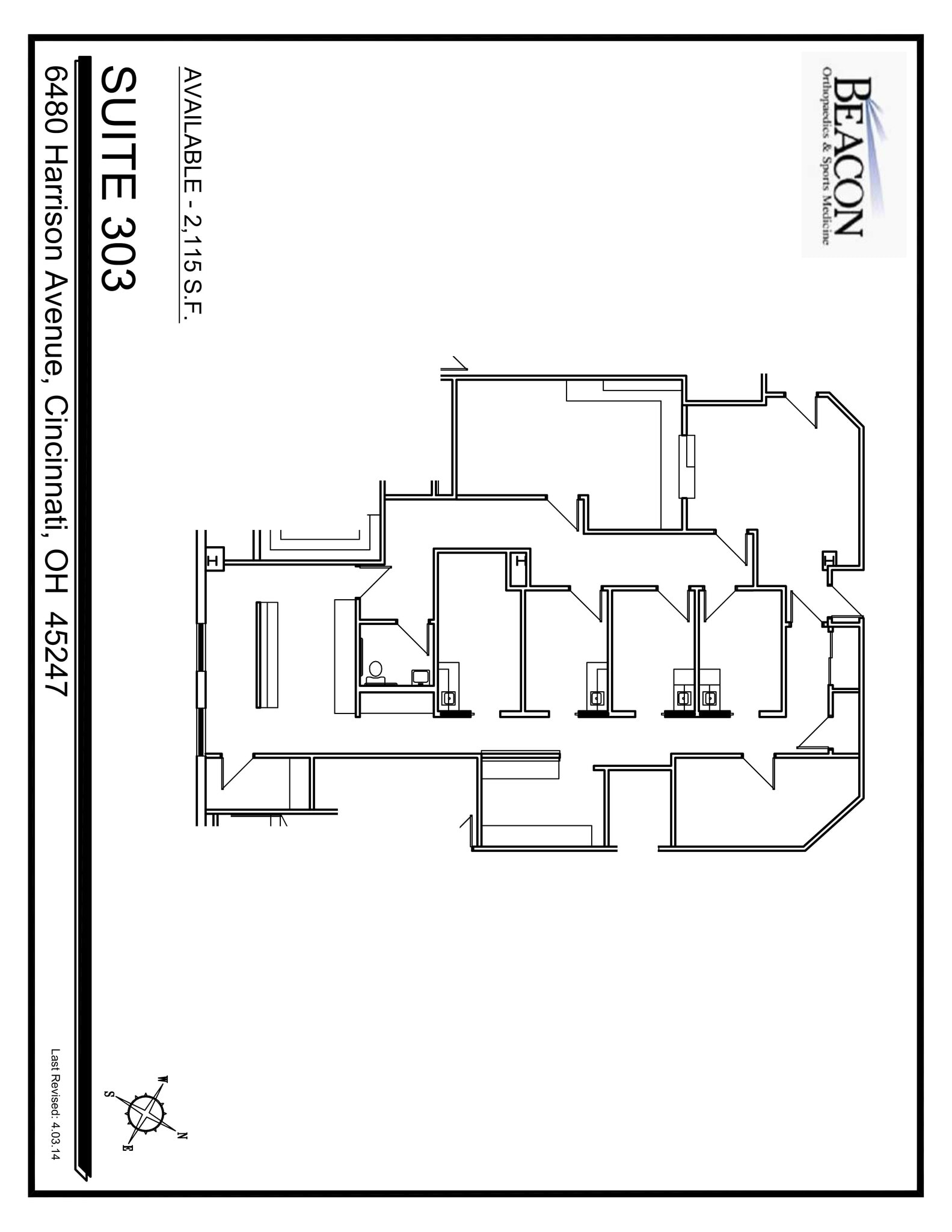 6480 Harrison Ave, Cincinnati, OH à louer Plan de site– Image 1 sur 1