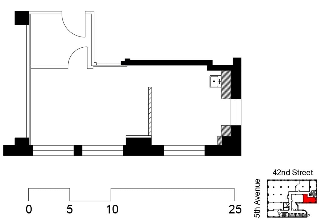 501 Fifth Ave, New York, NY à louer Plan d’étage– Image 1 sur 1