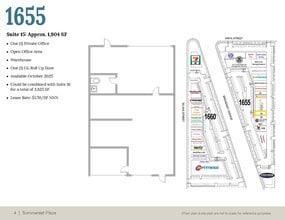 1655-1660 Broadway, Chula Vista, CA à louer Plan d’étage– Image 1 sur 1