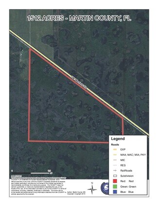 Plus de détails pour 11500 Warfield blvd, Indiantown, FL - Terrain à vendre