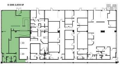 970 Town Center Dr, Langhorne, PA à louer Plan d’étage– Image 1 sur 1