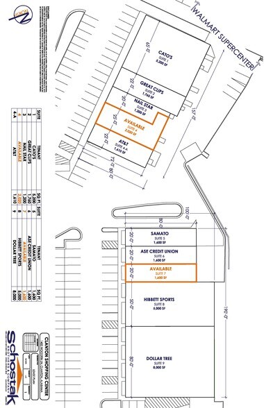 2202-2208 7th St N, Clanton, AL à louer - Plan de site – Image 2 sur 5