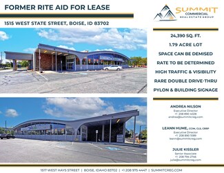 Plus de détails pour 1515 W State St, Boise, ID - Local commercial à louer