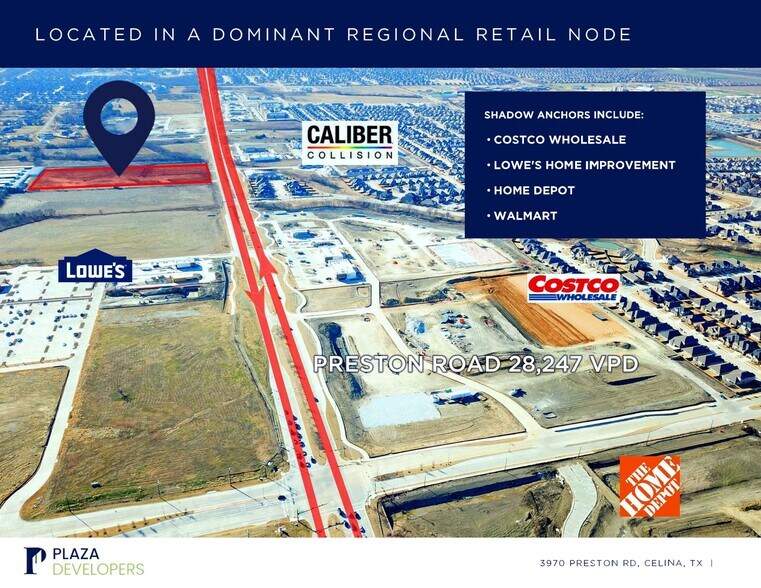 3970 S Preston Rd, Celina, TX à vendre - Aérien – Image 2 sur 9