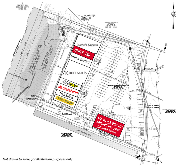3851 Mall Rd, Lexington, KY à louer - Plan de site – Image 2 sur 6