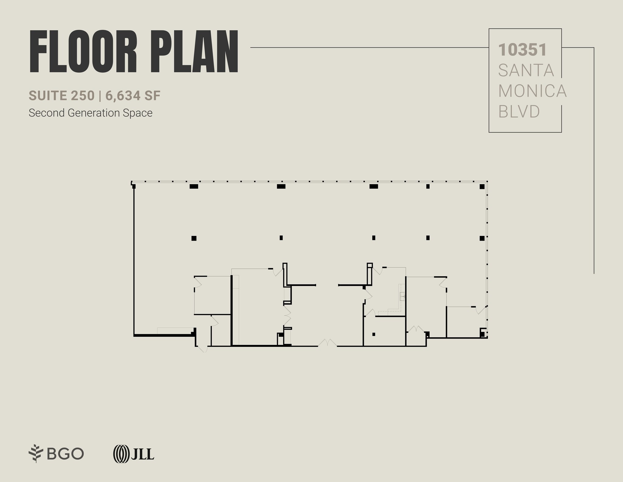 10351 Santa Monica Blvd, Los Angeles, CA à louer Plan de site– Image 1 sur 1