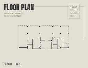 10351 Santa Monica Blvd, Los Angeles, CA à louer Plan de site– Image 1 sur 1