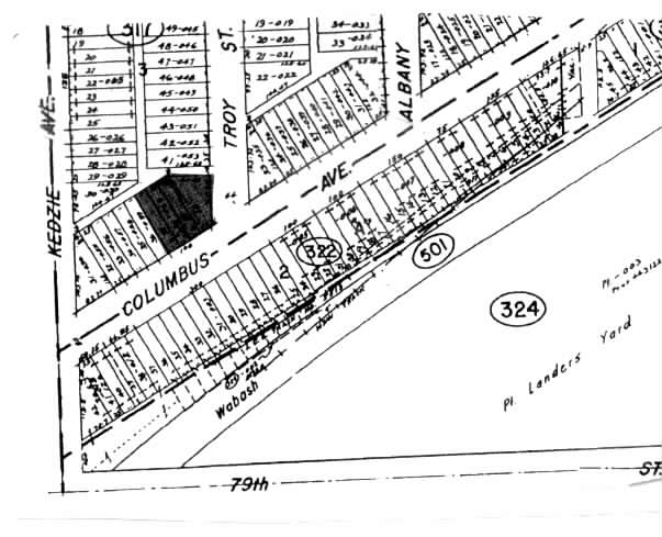 7812 S Troy St, Chicago, IL à vendre - Plan cadastral – Image 2 sur 8