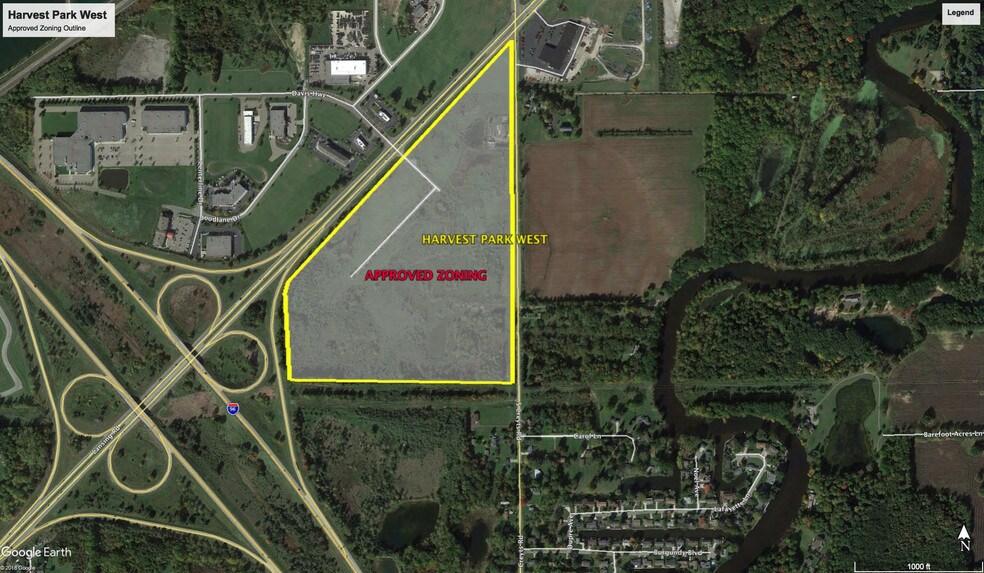Creyts Rd, Dimondale, MI à vendre - Plan cadastral – Image 2 sur 2