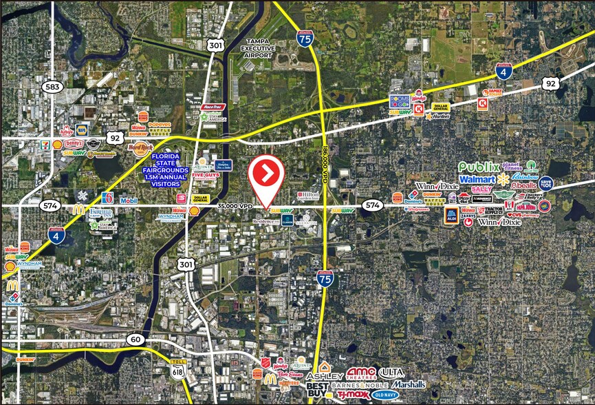 9601 E Doctor Martin Luther King Junior Blvd, Tampa, FL à louer - Photo de l’immeuble – Image 3 sur 6