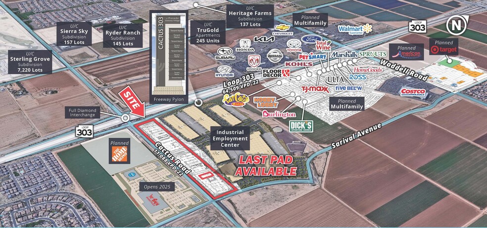 NEC Cactus Rd & Loop 303, Surprise, AZ à louer - Photo de l’immeuble – Image 1 sur 1