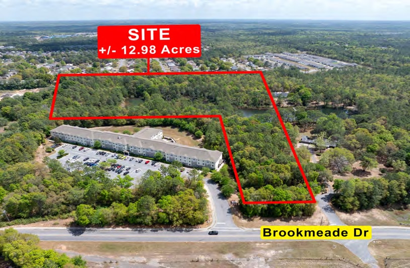 591 Brookmeade Dr, Crestview, FL à vendre - Aérien – Image 3 sur 6