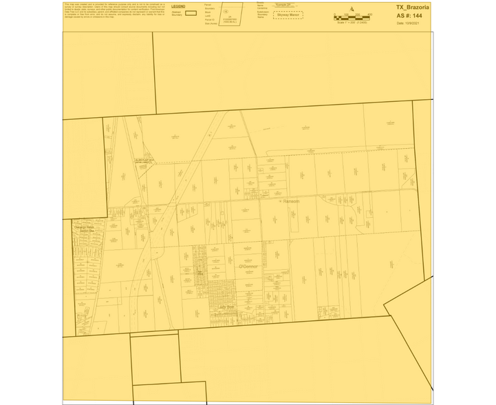 Highway 288B & FM 521, Angleton, TX à louer - Plan cadastral – Image 2 sur 2