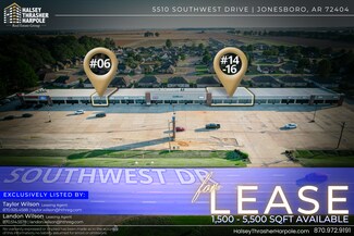 Plus de détails pour 5510 SW Drive, Jonesboro, AR - Local commercial à louer