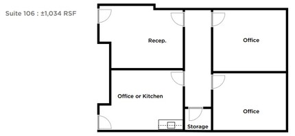 5001 California Ave, Bakersfield, CA à louer Plan d’étage– Image 1 sur 1