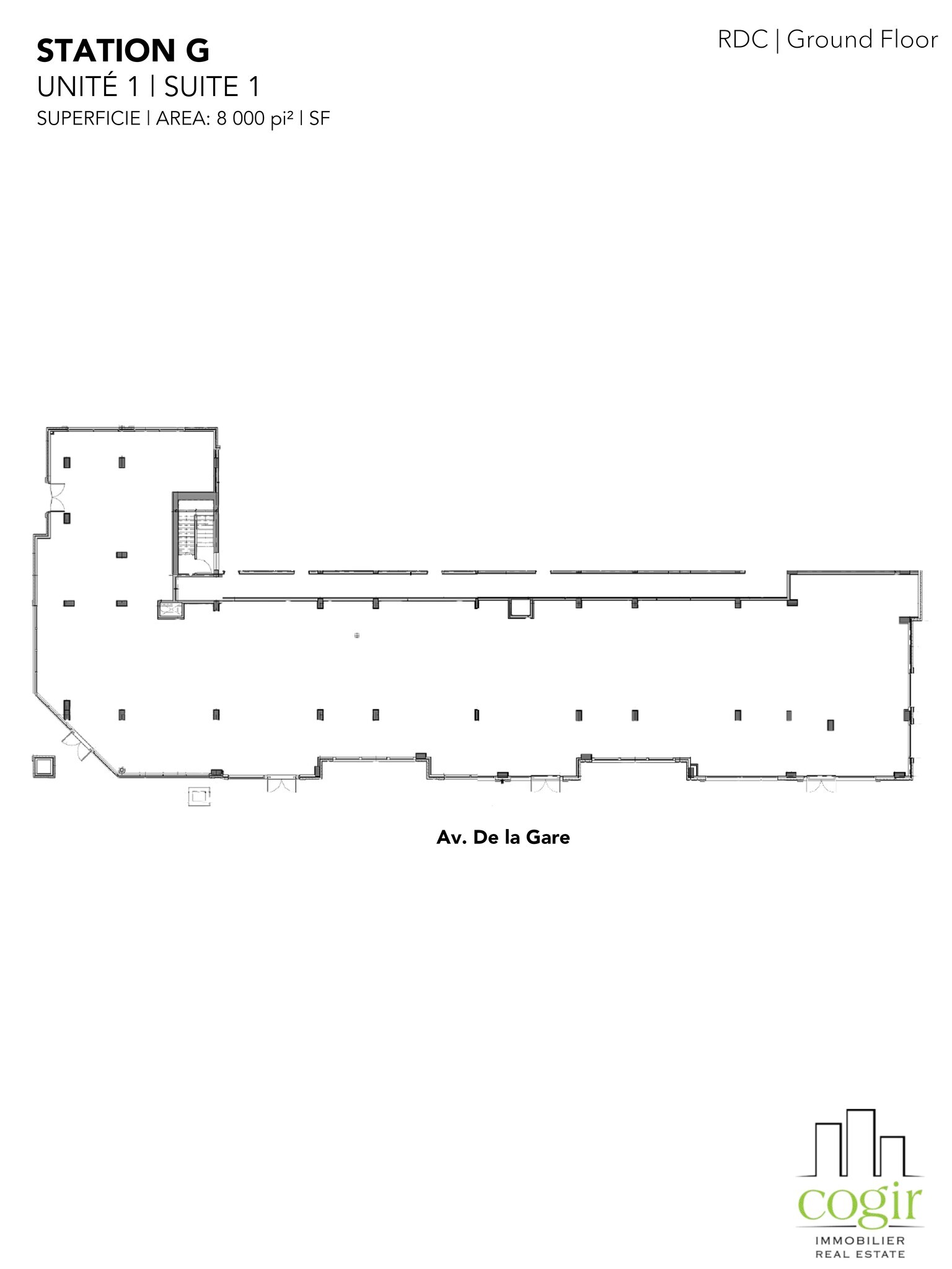 1433 Av De La Gare, Mascouche, QC à louer Plan de site– Image 1 sur 1