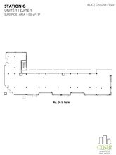 1433 Av De La Gare, Mascouche, QC à louer Plan de site– Image 1 sur 1