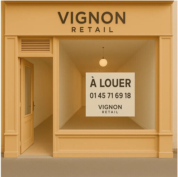 Local commercial dans Paris à louer - Photo de l’immeuble – Image 1 sur 1