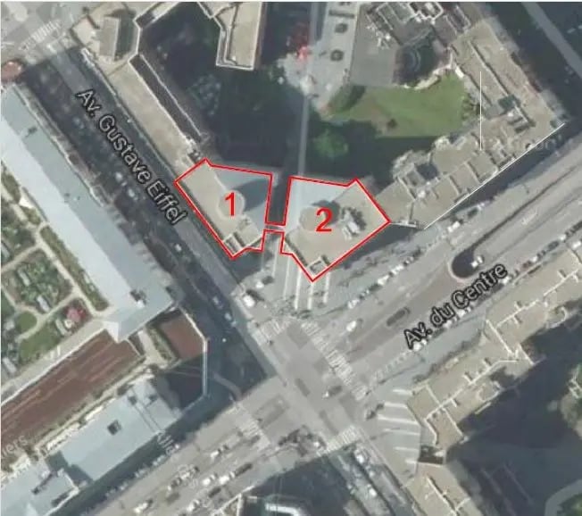 Bureau dans Montigny-le-Bretonneux à louer - Photo de l’immeuble – Image 2 sur 2