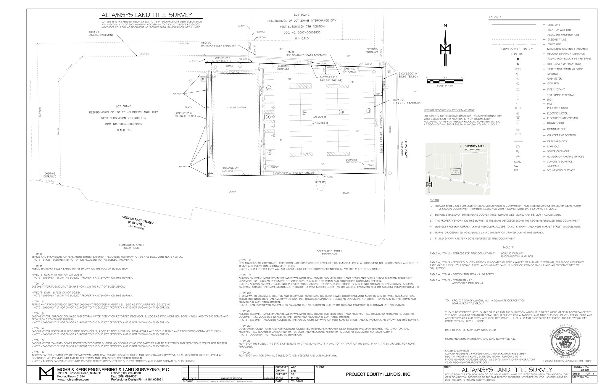 1006 Jc Pky, Bloomington, IL à louer Plan de site– Image 1 sur 1