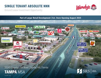 Plus de détails pour 10243 County Line Rd, Spring Hill, FL - Local commercial à vendre