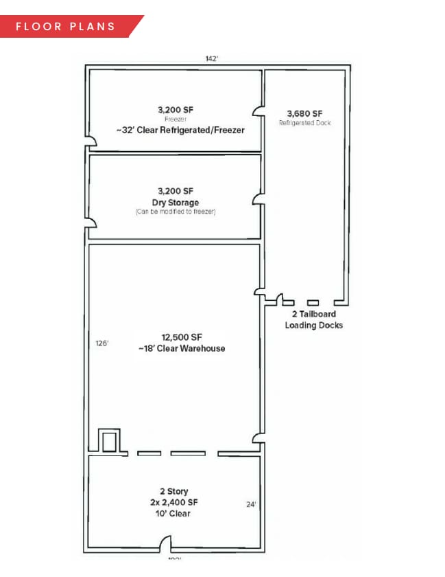7 State St, Woburn, MA à louer Plan d’étage– Image 1 sur 1