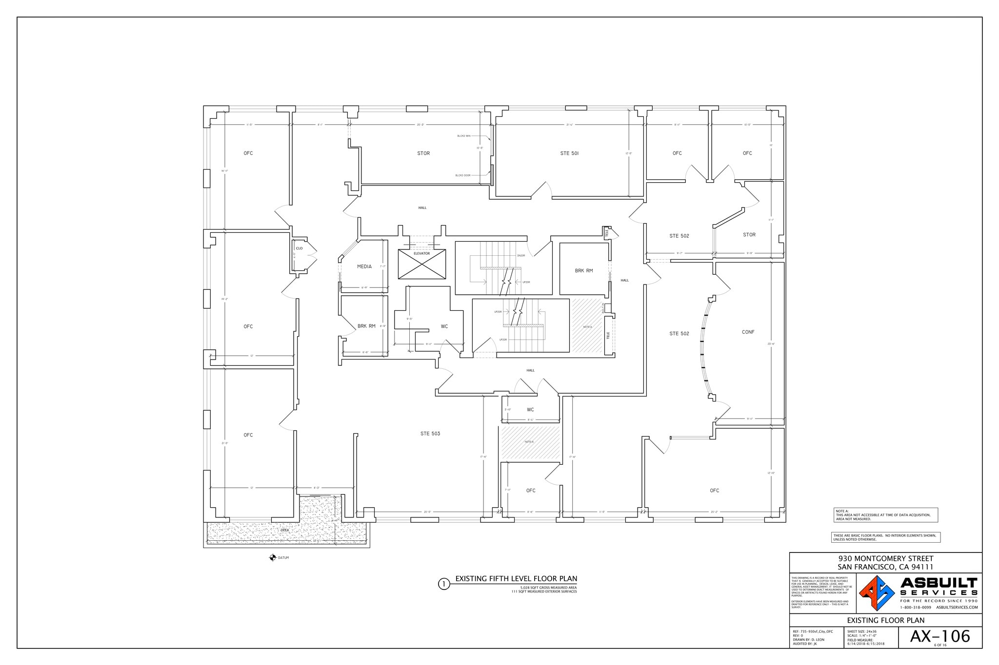 930 Montgomery St, San Francisco, CA à louer Plan de site– Image 1 sur 1
