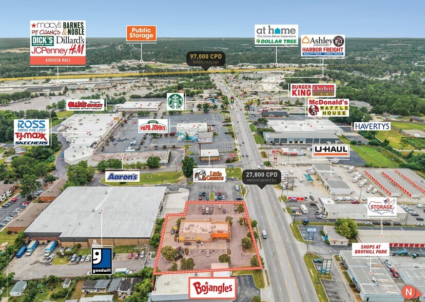 3360 Wrightsboro Rd, Augusta, GA à vendre - Photo de l’immeuble – Image 3 sur 5