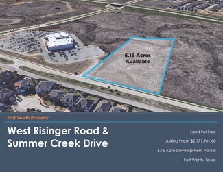 Plus de détails pour 5400 W Risinger Rd, Fort Worth, TX - Terrain à vendre