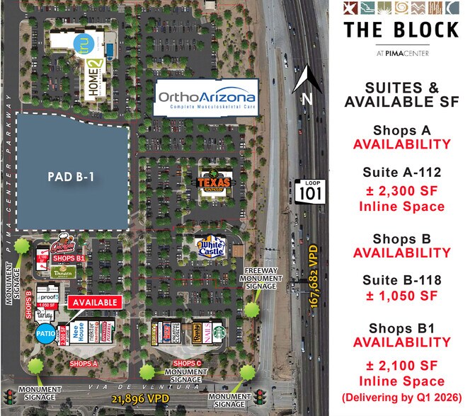 Via De Ventura & Loop 101, Scottsdale, AZ à louer - Photo de l’immeuble – Image 2 sur 2