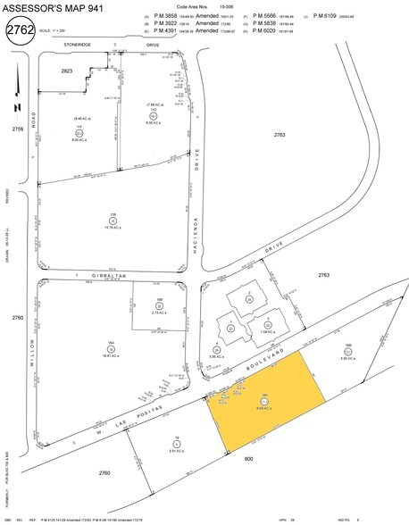 5758 W Las Positas Blvd, Pleasanton, CA à louer - Plan cadastral – Image 2 sur 6