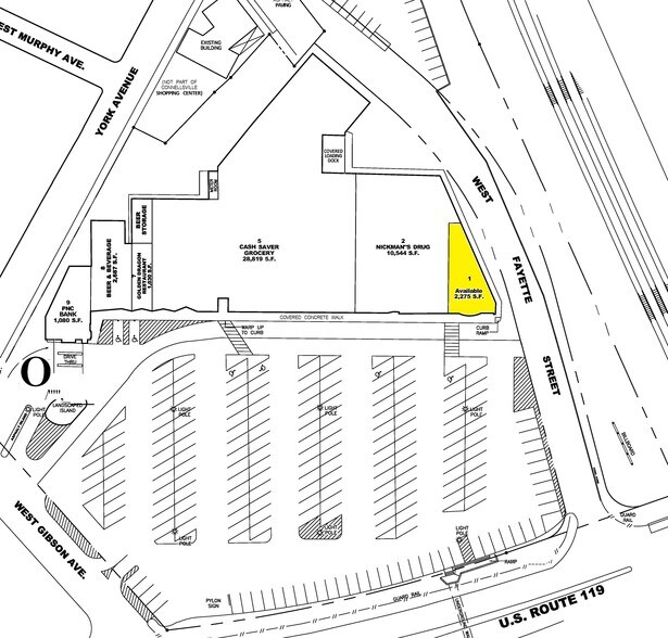 Rte 119 @ York Ave, Connellsville, PA à louer - Photo de l’immeuble – Image 2 sur 6